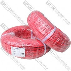 Провод силиконовый 1 жила 8AWG (8,3мм.кв.) TinCU, красный, 100м