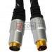 Шнур TCOM, штекер mini din 4pin - гнездо mini din 4pin, gold, с фильтрами, 1.5м