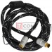 Шнур TCOM, штекер mini din 4pin - гнездо mini din 4pin, gold, с фильтрами, 1.5м