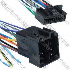 Переходник  автомагнитолы ISO 457007 KENWOOD -ISO с кабелем 20см