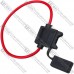 Держатель автопредохранителя TCOM, чёрный, с кабелем 12AWG