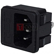 Штекер TCOM F210 сетевой 3pin Штекер TCOM F210 сетевой 3pin