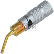 Штекер акустический терминал 2mm, Nakamichi, металл., чёрный