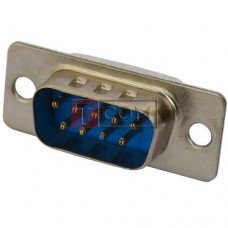 Штекер DB-9pin TCOM монтажный, под пайку