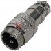 Разъём MIC 342, "штекер", под кабель, 2pin, Ø16мм