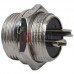 Разъём MIC 332, "штекер", монтажный, 2pin, Ø16мм
