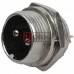 Разъём MIC 332 big TCOM, штекер, монтажный, 2pin, Ø20мм