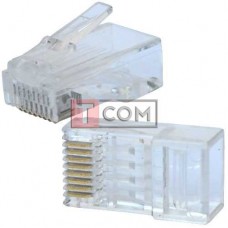 Штекер 8р8с (RJ-45), категория 6