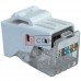 Модуль RJ-45 Keystone 5-ой категории TCOM, с заглушкой Модуль RJ-45 Keystone 5-ой категории TCOM, с заглушкой