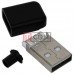 Штекер USB тип A TCOM, под шнур, бакелит, чёрный Штекер USB тип A TCOM, под шнур, бакелит, чёрный
