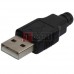 Штекер USB тип A TCOM, під шнур Штекер USB тип A TCOM, під шнур