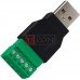 Штекер USB тип A, c клемної колодкою (під гвинт)