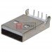 Штекер USB TCOM, тип A, монтажный, угловой