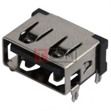 Гнездо USB тип A, 90°, TCOM, монтажное (Тип 2)