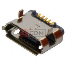 Гнездо micro USB TCOM, монтажное