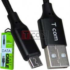 Шнур USB А - miсroUSB (v2.0/1 метр) красный