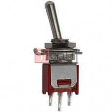 Тумблер SMTS-103-2А1 (ON-OFF-ON) TCOM, 3pin, 3A, 250VAC