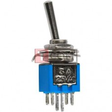 Тумблер SMTS-202 (ON-ON) TCOM, 6pin, 3A, 250VAC