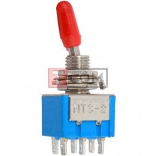 Тумблер MTS-202 (ON-ON) TCOM, 6pin, 3A 250VAC