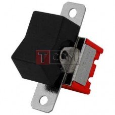 Тумблер с клавишей RLS-203-А1 (ON-OFF-ON) TCOM, 6pin, 3A, 250VAC, чёрный