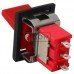 Тумблер с клавишей RLS-102-F1 (ON-ON) TCOM, 3pin, 3A, 250VAC, красный Тумблер с клавишей RLS-102-F1 (ON-ON) TCOM, 3pin, 3A, 250VAC, красный