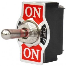 Тумблер KN3(B)-123A (ON)-OFF-(ON) TCOM, 3pin, 10A, 250VAC