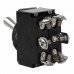 Тумблер KN3(B)-203A (ON-OFF-ON) TCOM, 6pin, 10A, 250VAC