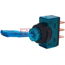 Тумблер с подсветкой ASW-13D ON-OFF TCOM, 3pin, 12V, 20А