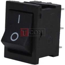 Переключатель MRS-202-3 ON-ON TCOM, 6pin, 3A, 220V, чёрный