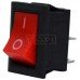 Переключатель KCD-1, ON-OFF, 2pin, 6A, 220V, красный
