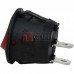 Переключатель круглый KCD-2, ON-OFF TCOM, 2pin, 6A, 220V, красный