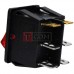 Переключатель двойной с подсветкой KCD4-011, ON-OFF TCOM, 6pin, 15A, 220V, красный
