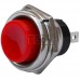 Кнопка большая PBS-26С без фиксации ON-(OFF) TCOM, 2pin, 2А, 250V, красная