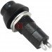 Кнопка средняя PBS-11А с фиксацией ON-OFF TCOM, 2pin, 1А, 250V, чёрная Кнопка средняя PBS-11А с фиксацией ON-OFF TCOM, 2pin, 1А, 250V, чёрная