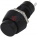 Кнопка PBS-20А с фиксацией ON-OFF TCOM, 2pin, 1А, 250V, чёрная
