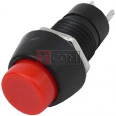 Кнопка PBS-20А с фиксацией ON-OFF TCOM, 2pin, 1А, 250V, красная