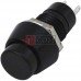 Кнопка PBS-20В без фиксации OFF-(ON) TCOM, 2pin, 1А, 250V, чёрная