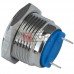 Кнопка антивандальная 16мм TCOM, без фиксации, 220V, выводы под пайку