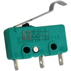 Микропереключатель с лапкой MSW-14 ON-(ON) TCOM, 3pin, 5A, 125/250VAC