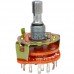 Переключатель галетный RBS-1, 2-12ways, 1-6poles, 0.3A, 250VAC TCOM