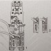 Инструмент (HT-022) TCOM для обжима 8p8c, 6p6c, 4p4c + тестер кабельный