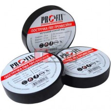 Изолента ProFix 0.18х15мм, 20м, чёрная