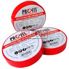 Изолента ProFix 0.18х15мм, 20м, красная