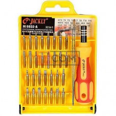 Набор отверток Jackly 6032A (32 в 1) с пинцетом