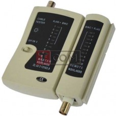 Кабельный тестер витой пары + BNC, NS-488