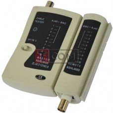 Кабельный тестер витой пары + BNC, NS-488