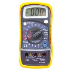 Цифровой мультиметр TCOM DT858L с подсветкой