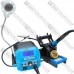 Паяльная станция YIHUA 939D+ III с дисплеем, 32W (max 120W), 200-480°C, синяя Паяльная станция YIHUA 939D+ III с дисплеем, 32W (max 120W), 200-480°C, синяя