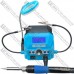 Паяльная станция YIHUA 939D+ III с дисплеем, 32W (max 120W), 200-480°C, синяя Паяльная станция YIHUA 939D+ III с дисплеем, 32W (max 120W), 200-480°C, синяя