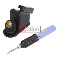 Паяльник аккумуляторный Zhongdi ZD-20G, на подставке, 8W, 380…450°С